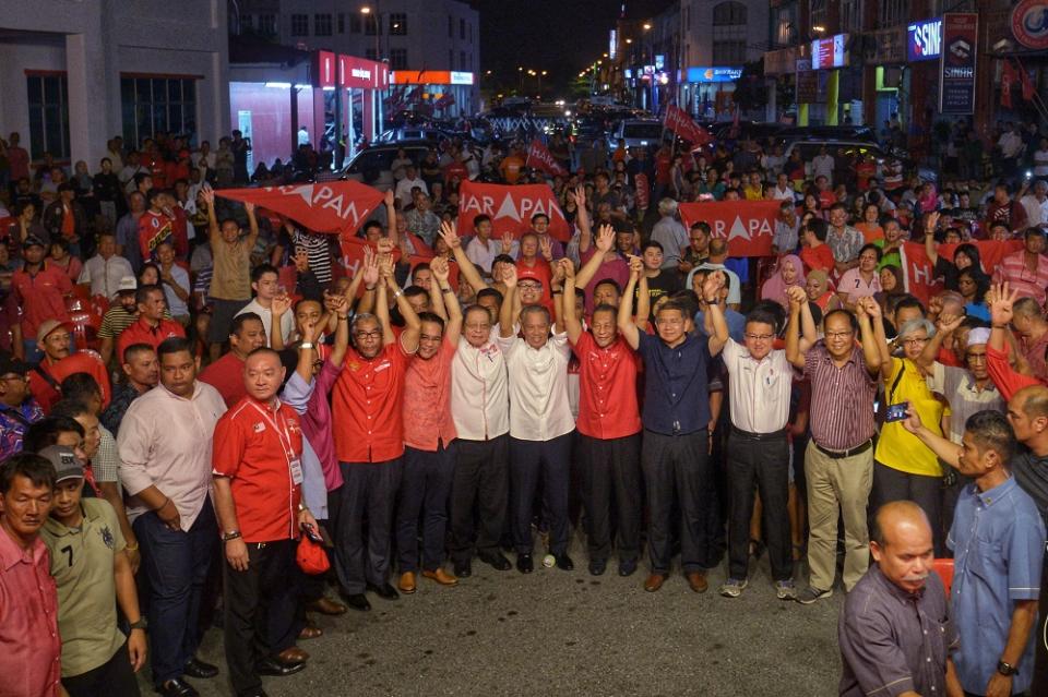 In the run-up to the Tanjung Piai by-election, several PH ministers were criticised for announcing government projects and allocations for the constituency. — Picture by Shafwan Zaidon