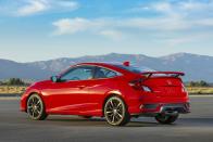 <p>As you can see, the rear end of the coupe is untouched from 2019. If it ain't broke, don't fix it. In this case, we think it looks great, and any extra styling might make the rear end too busy. Did you notice the new wheels, though?<br></p>