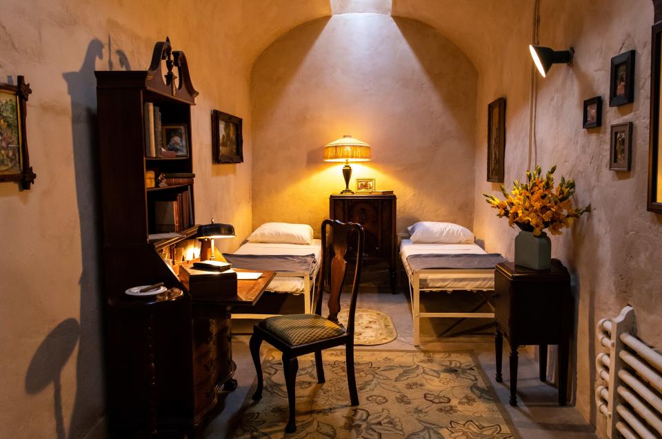 Al Capone’s cell, where he served seven months of his one year sentence.