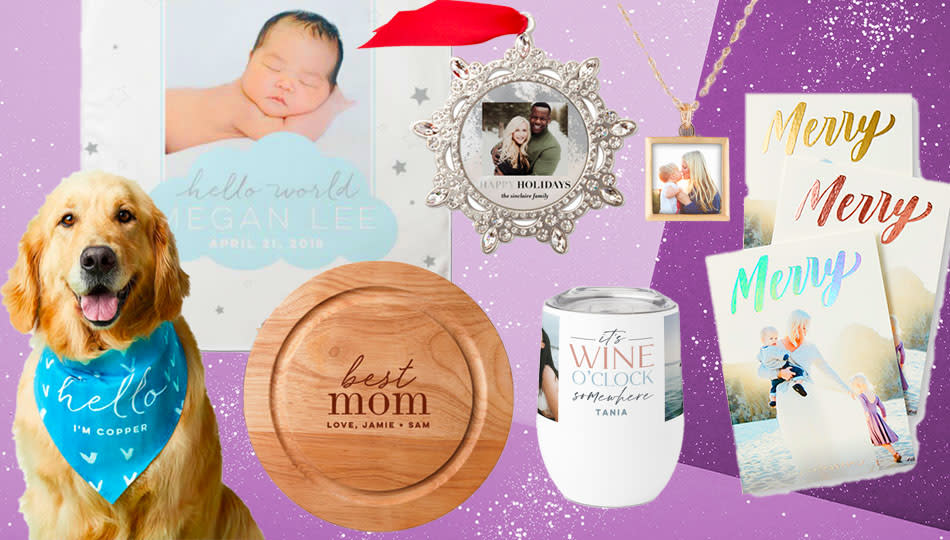 The cutest, most personal gifts you can find online — Shutterfly is devoted to helping you prepare for the holidays. (Photo: Shutterfly)