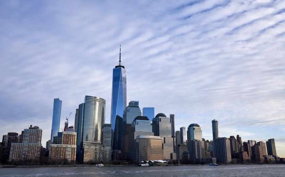 The One World Trade Centre dominates the Lower Manhattan skyline (John Walton/PA) (PA Archive)