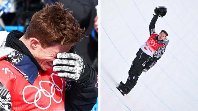 It's been the love of my life': Shaun White gives tearful farewell