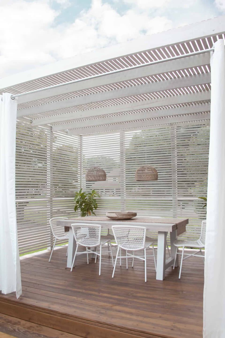 patio cover ideas slat wood pergola