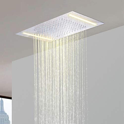 6) Alternating Current Bathroom Rainfall Shower Head