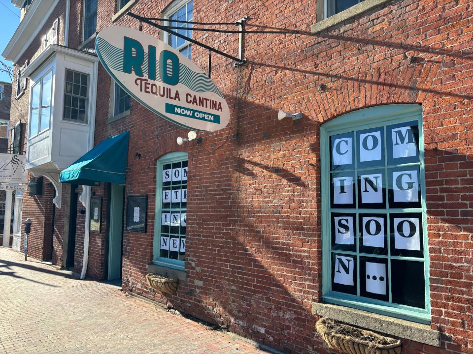 Rio Tequila Cantina on Bow Street in Portsmouth is permanently closing and will not reopen this spring, according to Labrie Group. However, its owners are planning a new restaurant concept that will take its place and open this spring.