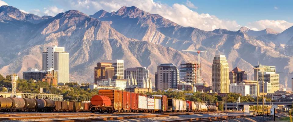 Downtown Salt Lake City skyline