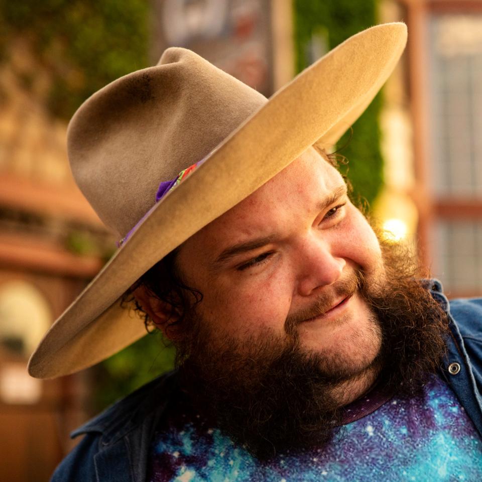 Buffalo Rogers appears at the 2019 Bob Childers' Gypsy Cafe in Stillwater. Photo by Nathan Poppe