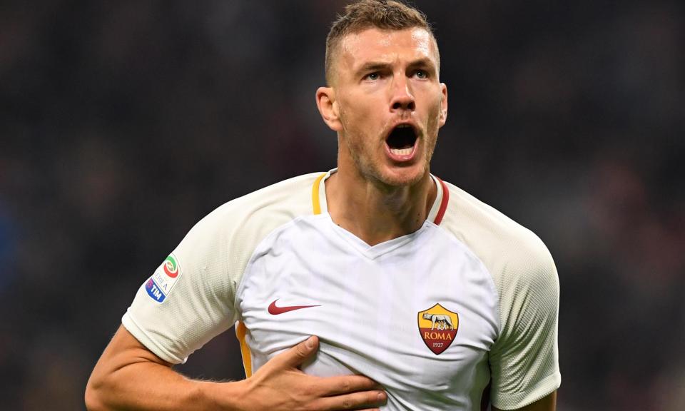 Edin Dzeko is yet to agree to personal terms at Stamford Bridge but the clubs have agreed on