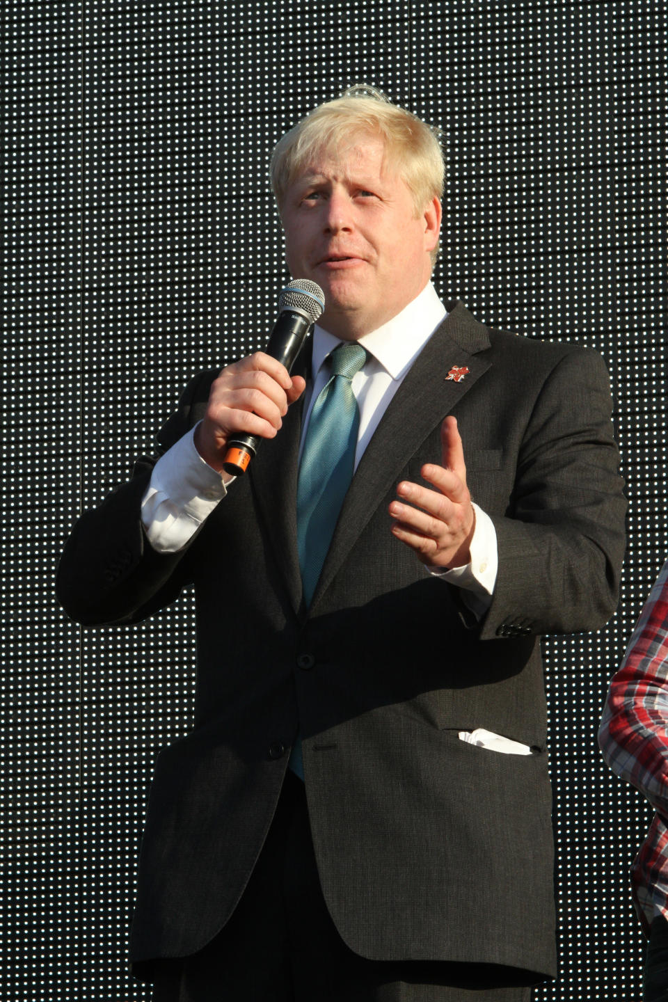  (EDITOR�S NOTE: Image Archived 26/07/2012)
Boris Johnson at the Coca Cola Olympic Torch Relay Finale - the final torchbearer arrives to light the cauldron - at Hyde Park, London.
Prime Minister Boris Johnson MP has tested positive for coronavirus, Downing Street has announced that Mr Johnson has mild symptoms and will self-isolate in Downing Street. He will still be in charge of the government's handling of the crisis, the statement added. (Photo by Keith Mayhew / SOPA Images/Sipa USA) 