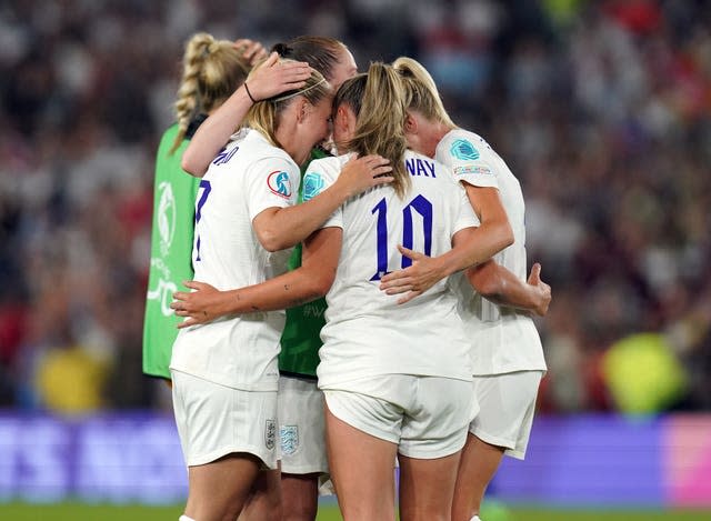 England will face Belgium or Sweden in the semi-finals 