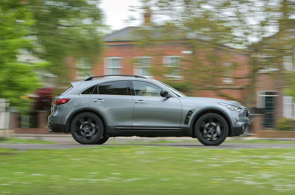 <p>The QX70 is still handsome and, as a V8, a potent choice for someone after a left-field SUV. Ours is exceptionally well furnished and equipped, and back-up is available from many Nissan dealers.</p>