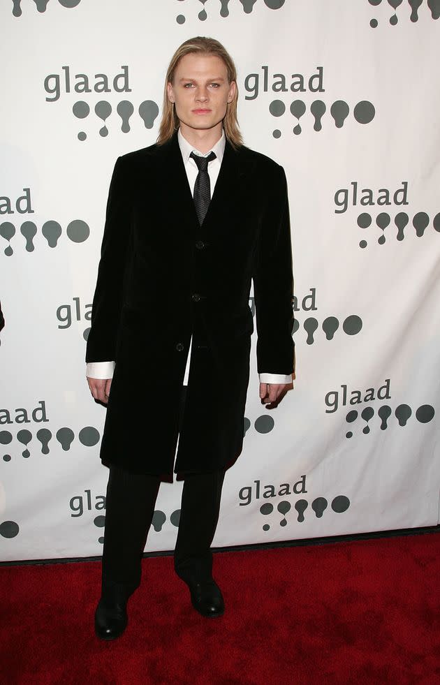 Jeffrey Carlson at the 2007 GLAAD Media Awards in New York. 