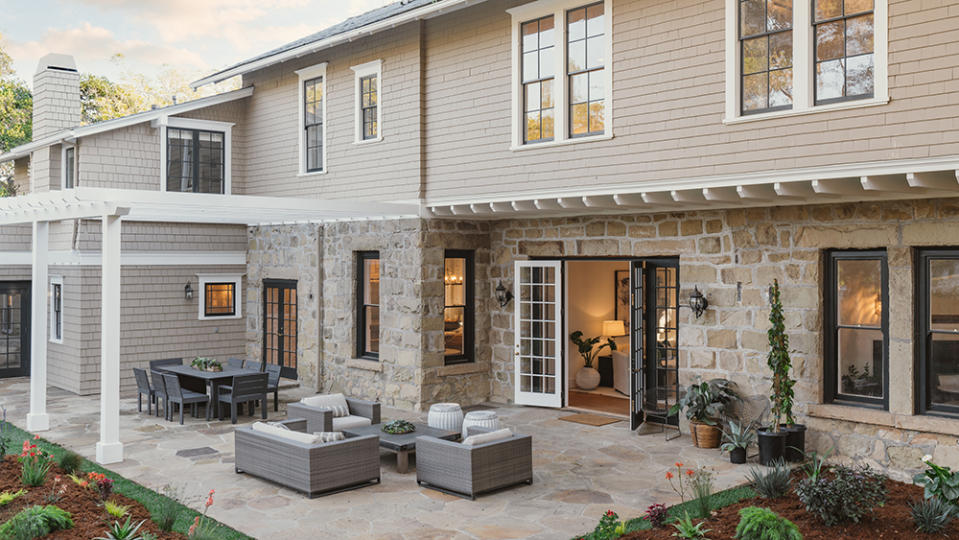 The outdoor entertaining area - Credit: Photo: Blake Bronstad/Sotheby’s International Realty