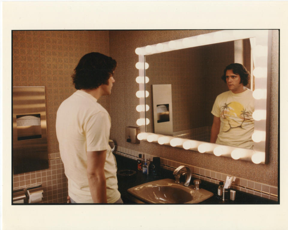 Jim Carrey as Andy Kaufman in a still from Netflix's Jim & Andy: The Great Beyond (Netflix)