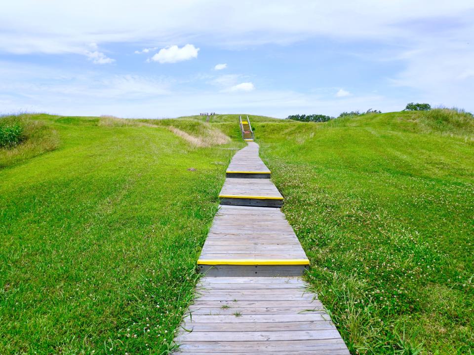 Monumental Earthworks of Poverty Point, Louisiana.