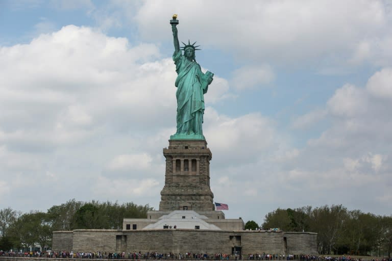 The Statue of Liberty in New York was inspired by a project representing an Arab woman guarding the Suez Canal, researchers claim