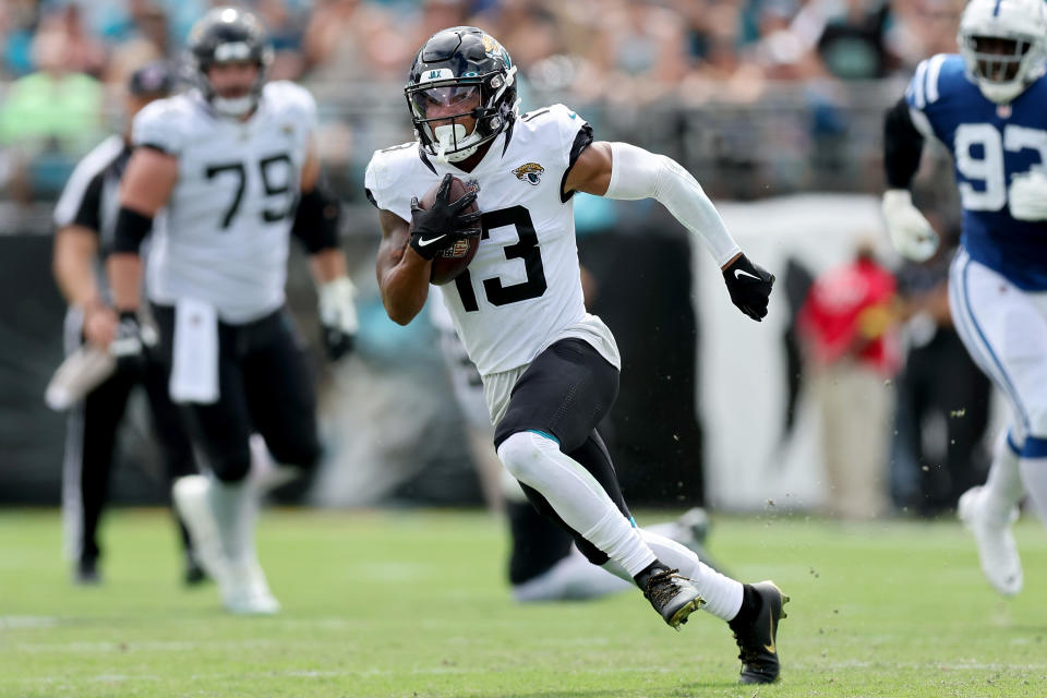 Christian Kirk #13 of the Jacksonville Jaguars