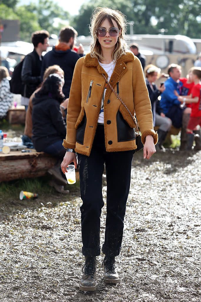 Edia Campbell at Glastonbury, 2016