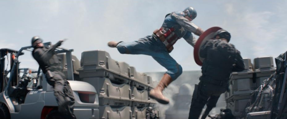 A scene from 'Captain America.'