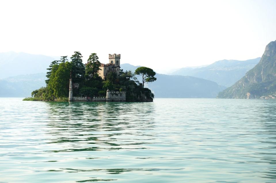 Loreto island on Lake Iseo with Nando Soardi (Paolo Picciotto/Red & Co/Universal Images Group via Getty Images)