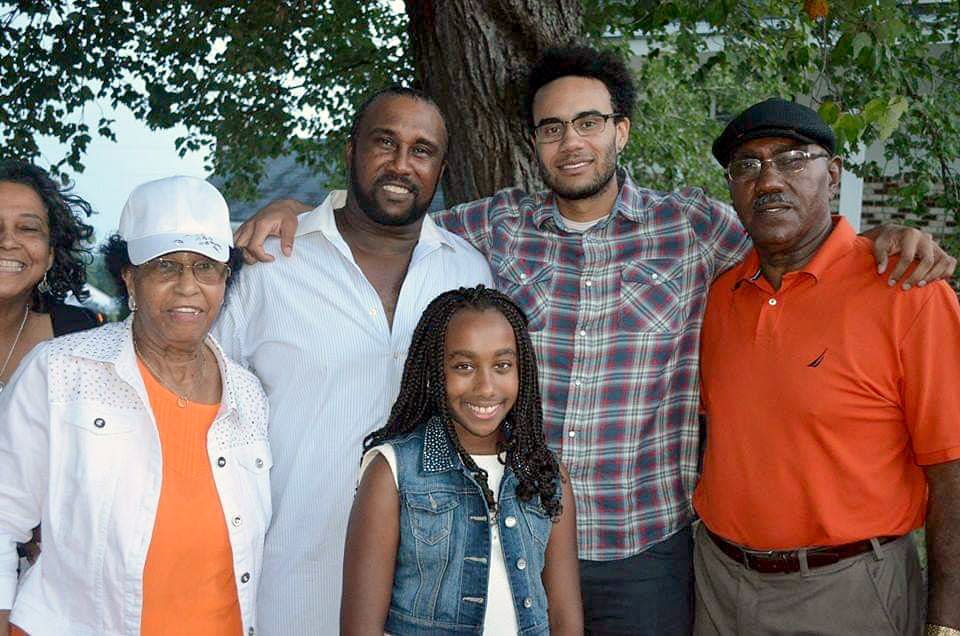 John Boyd Jr., with his mother, left, Betty Boyd, his daughter Sydni, his son John, and his father John Boyd Sr. (Courtesy John Boyd Jr.)