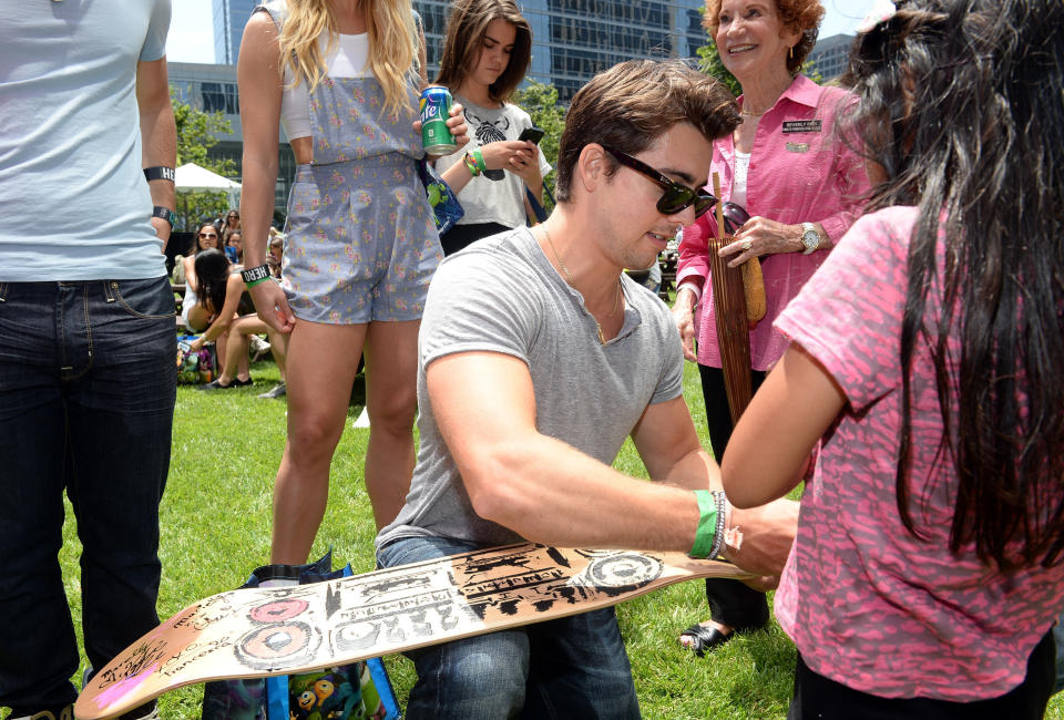 LOS ANGELES, CA - JUNE 02:  Actor John DeLuca attends the Elizabeth Glaser Pediatric AIDS Foundation's 24th Annual 'A Time For Heroes' at Century Park on June 2, 2013 in Los Angeles, California.  (Photo by Michael Buckner/Getty Images for EGPAF)