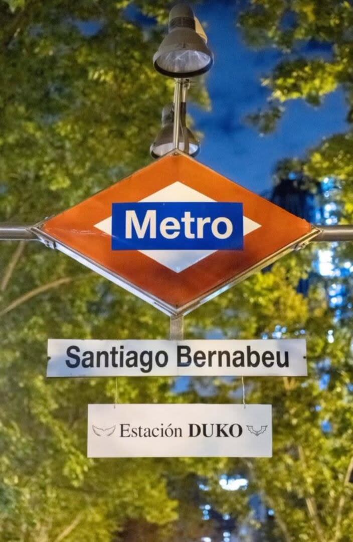 La estación de Metro de Madrid, 