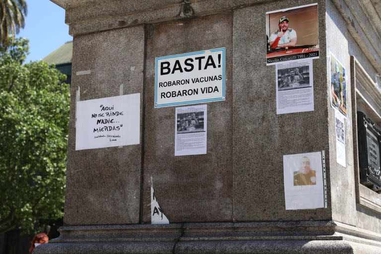 Monumento por las víctimas del covid