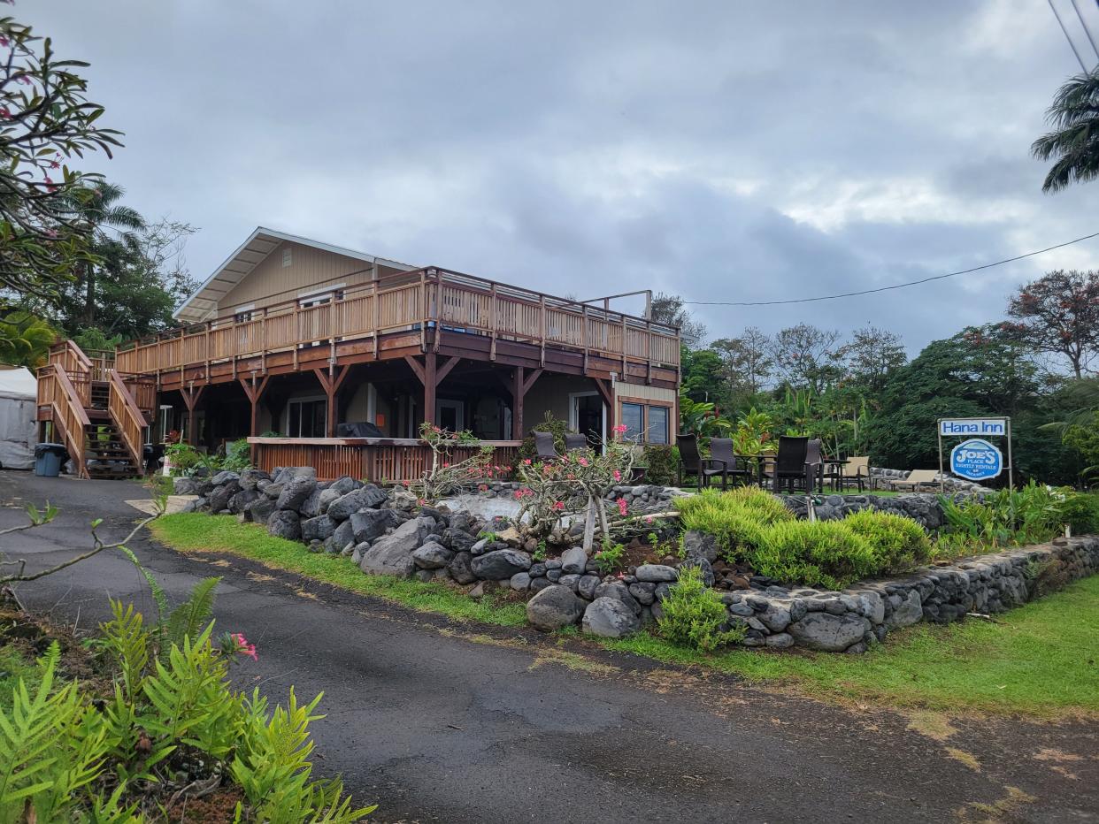 The Hana Inn is cozy and simple, perfect for adventurers in Hana.