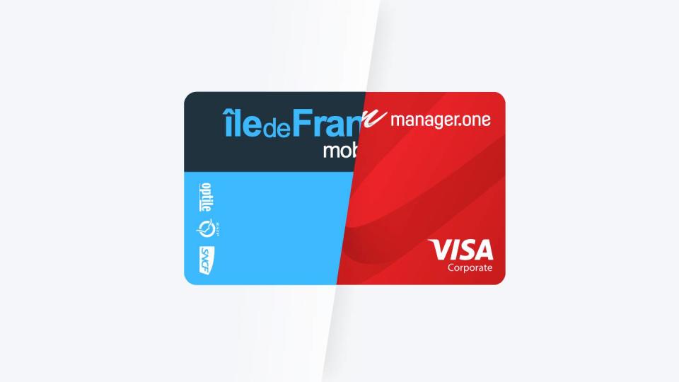 Pass Navigo et carte de paiement manager.one