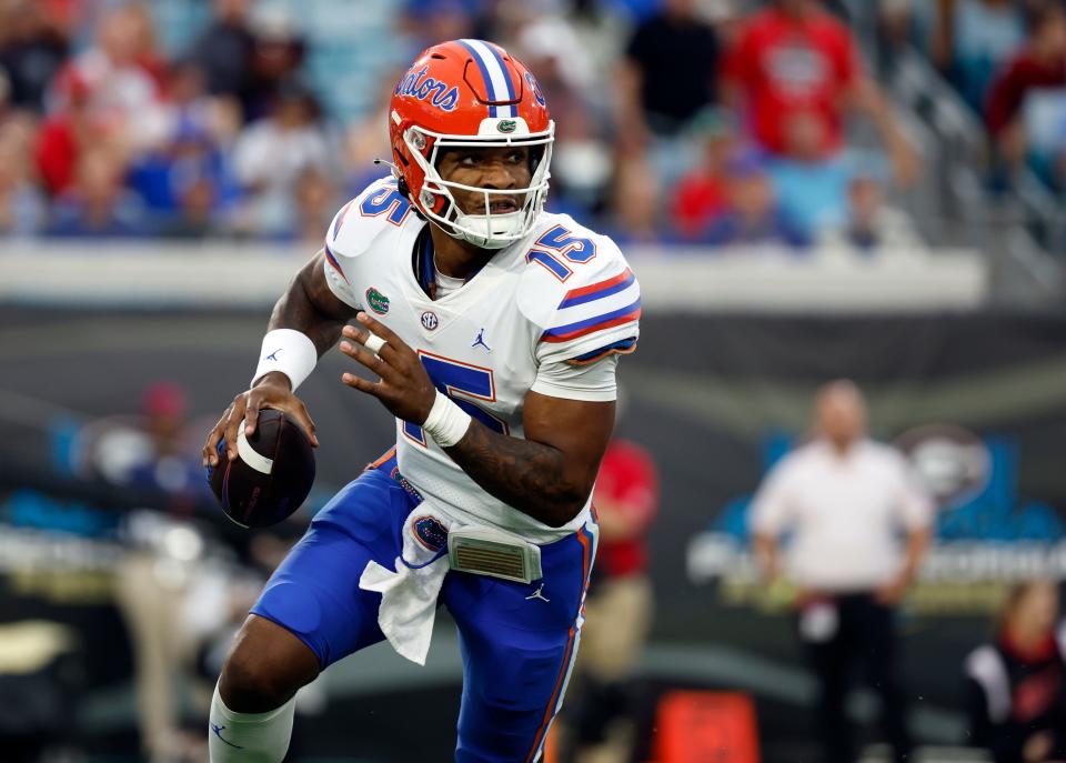 Anthony Richardson is one of the most talented and inexperienced quarterback prospects after starting one season at Florida.