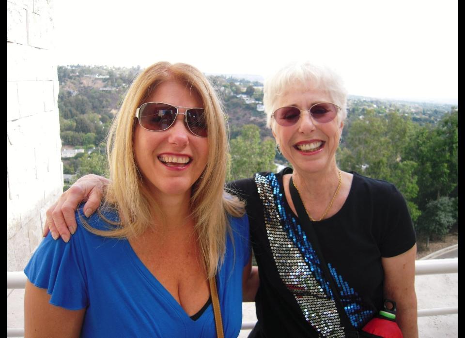 Just after Jeanne (left) moved home to help her mom (right), who was battling her third bout of cancer, she was diagnosed with stage 3 breast cancer herself. 