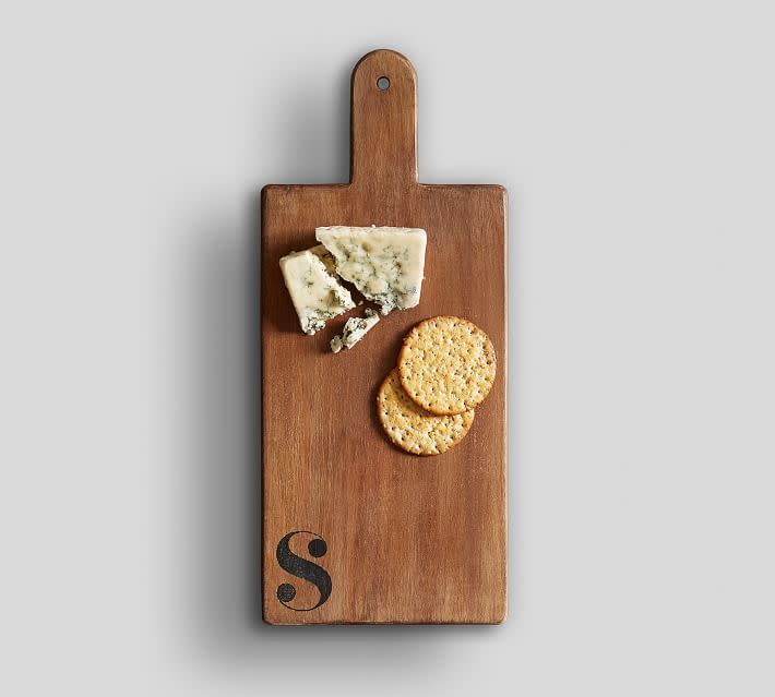 Alphabet Mango Wood Cheese Board