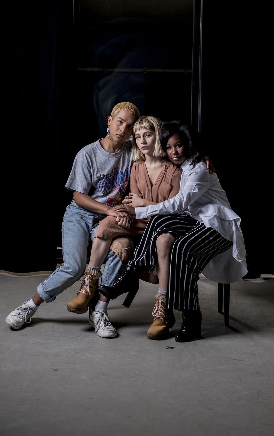 Taylor Caldwell, Maxwell Vice, and Sophia Anne Caruso