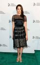 <p>A feminine frock at the 2013 Novak Djokovic Benefit Dinner.</p>