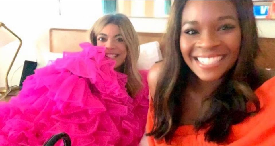 Wendy Williams and niece Alex Finnie in a photo courtesy of Lifetime doc Where Is Wendy Williams?