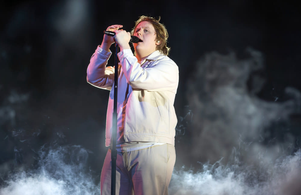 Lewis Capaldi has been jamming and making tunes at his home studio credit:Bang Showbiz