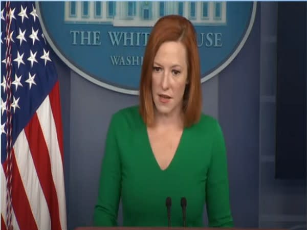 White House spokeswoman Jen Psaki (File Pic)