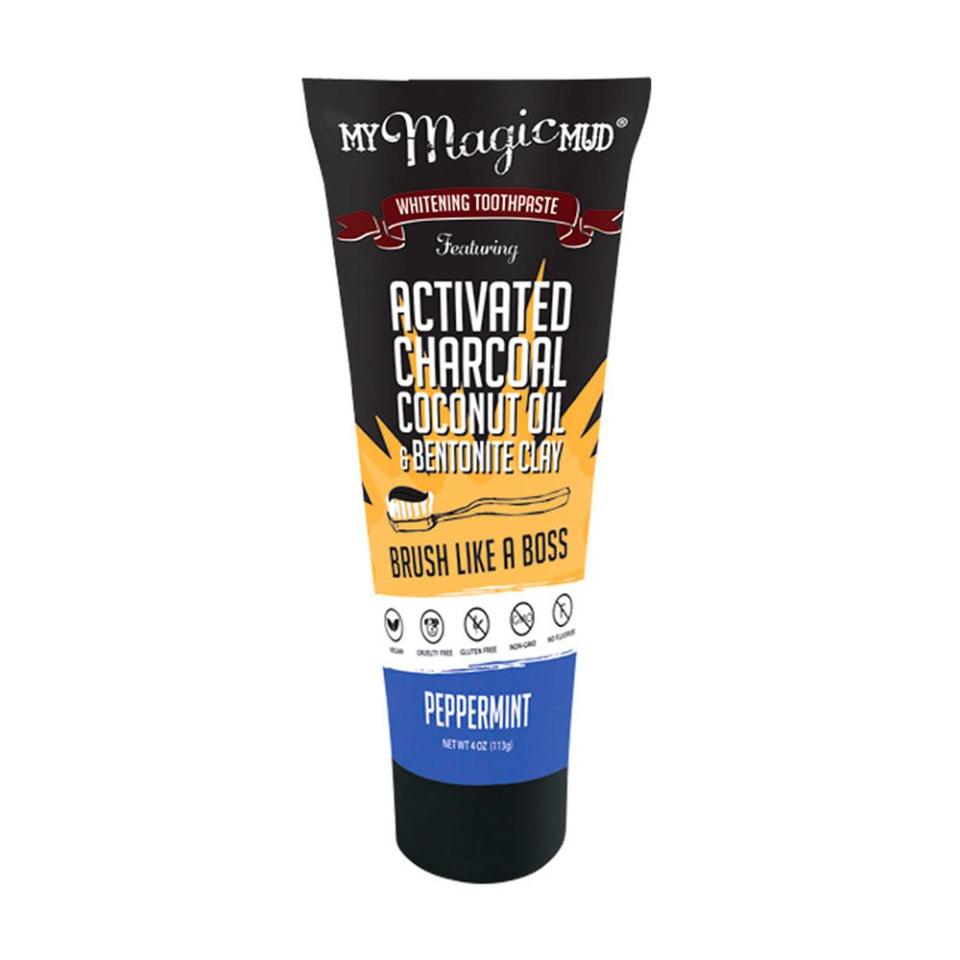 4) My Magic Mud Activated Charcoal Toothpaste