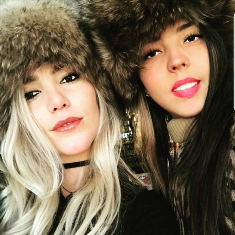 <em>Natasha Moctezuma/Instagram </em> Natasha Moctezuma y Frida Sofía