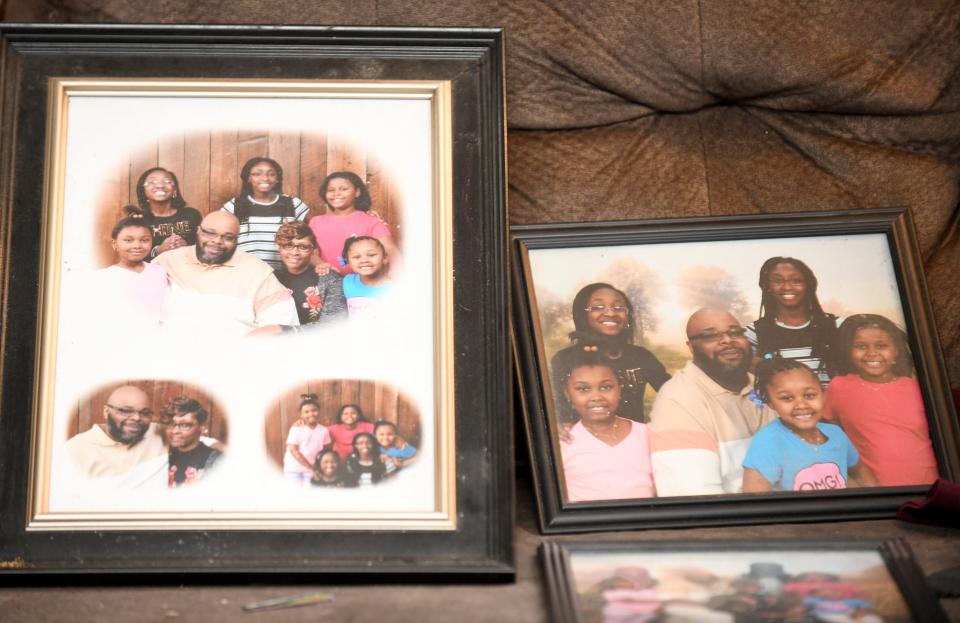 Photos of the family of James Williams, 46, who had been shooting celebratory gunfire into the air to ring in 2022 when he was shot to death by a Canton Police officer.