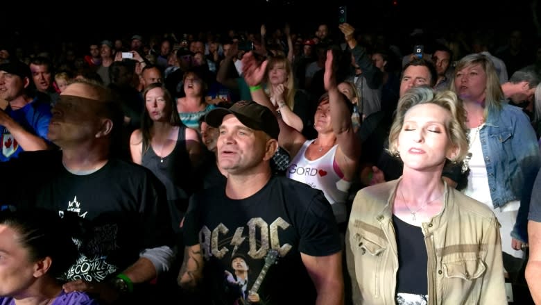 Tragically Hip concert in Victoria had fans cheering, dancing and crying