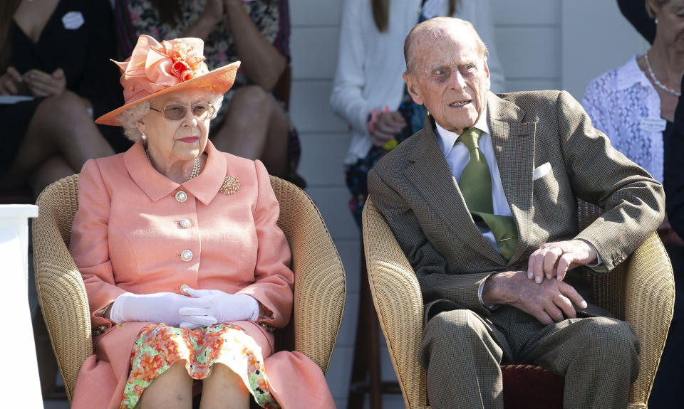 Her Majesty Queen Elizabeth II and Prince Philip The Duke of Edinburgh