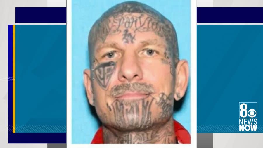 <em>Lee Derek Larson, 46, was identified as the armed suspect on Feb. 6, during a news conference on Thursday with police. (LVMPD)</em>