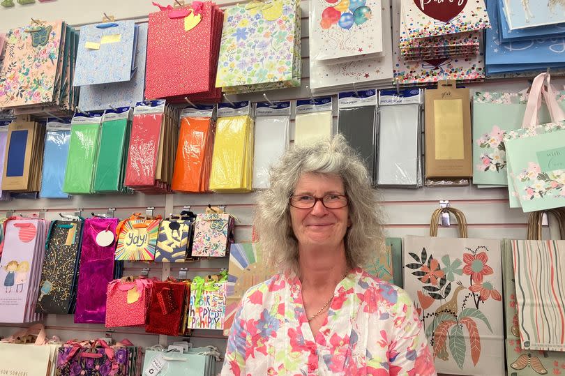 Lindsey Macdougall is a shop assisstant at Paperchain gift shop and has been a resident of Seaton since 1991 -Credit:Mary Stenson/DevonLive