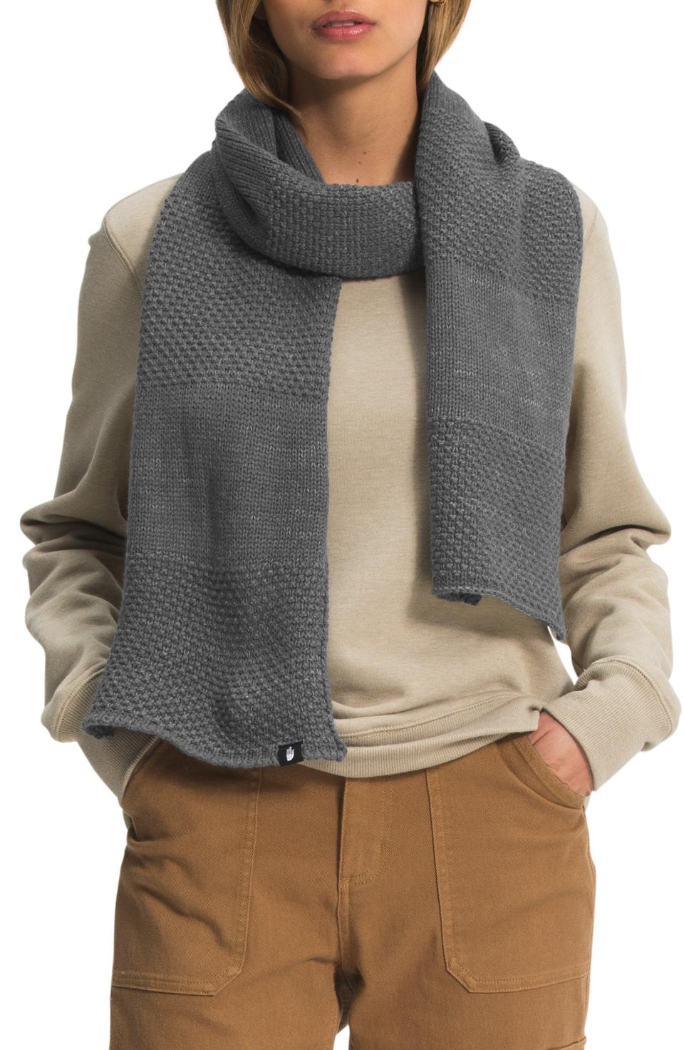 12) Grey Heather Scarf