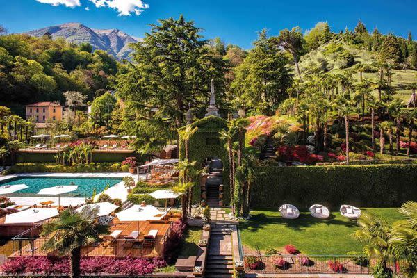 Les jardins du Grand Hotel Tremezzo