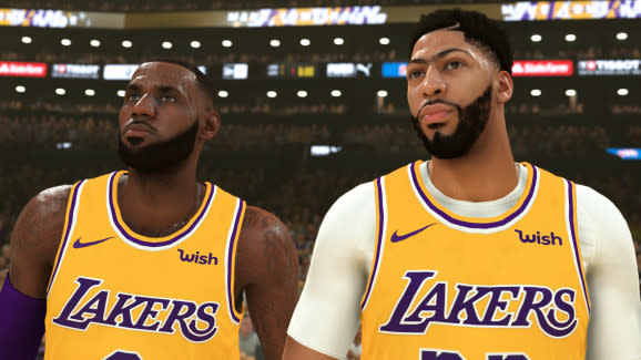 Lebron James and Anthony Davis rule the roost in NBA 2K20. But should they?