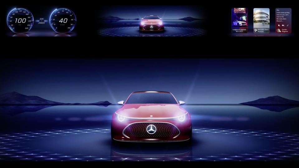 mercedes concept cla class at iaa munich