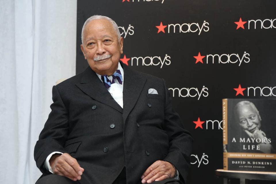 Former NYC Mayor David Dinkins attends an event in his honor hosted by Macy's on February 20, 2014 in New York City.